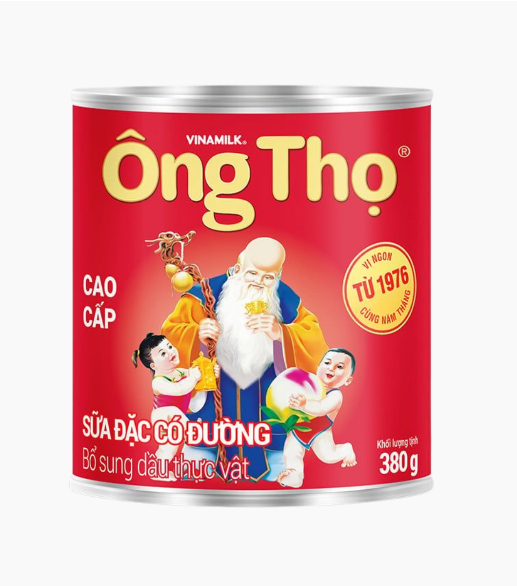 01TD03 Sữa Đặc Ông Thọ Đỏ 380g - Ảnh 1