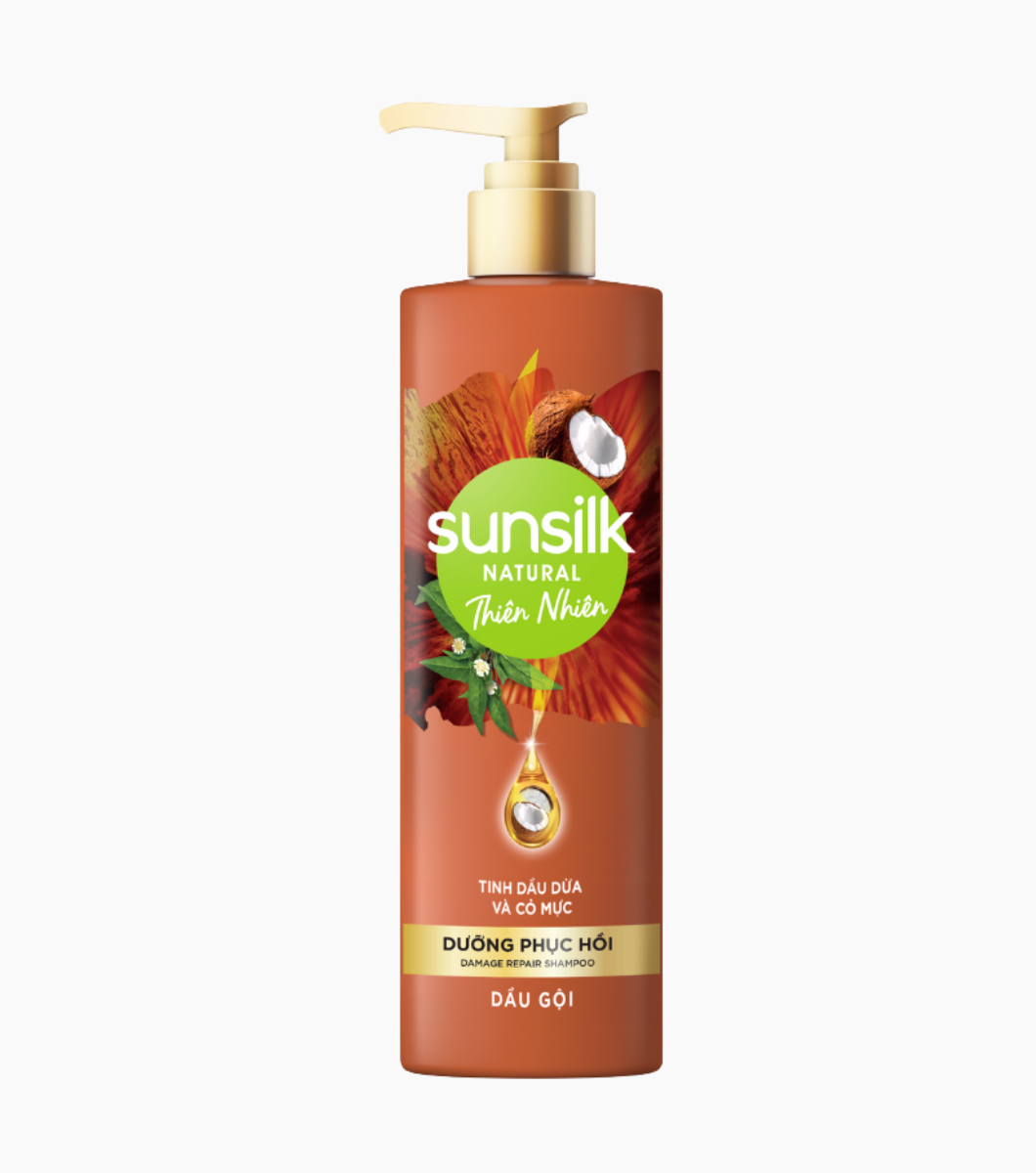 64360256 SUNSILK Dầu Gội Dưỡng Phục
Hồi (Nâu) 380ml/12 Chai - Ảnh 1