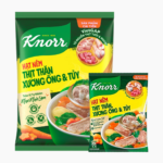 KNORR Hạt Nêm Từ Thịt 900g
  (1+1Knorr TTX Ống 136g)/8 bộ