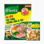 KNORR Hạt Nêm Từ Thịt 400g
  (1+1Knorr TTX Ống 65g)/16 bộ