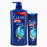 CLEAR MEN Dầu Gội Mát Lạnh
  Bạc Hà 630g(1+1 Dầu Gội 140G)/8Bộ