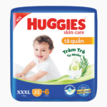 Tã quần Huggies
  Skin Care cỡ XXXL (22M + 6M Tã quần XXXL) x 4