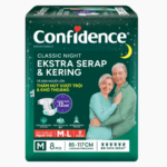 Dán Confidence
  Thấm Hút Vượt Trội Khô Thoáng M 8 x 12