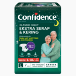 Dán Confidence
  Thấm Hút Vượt Trội Khô Thoáng L 7 x 12