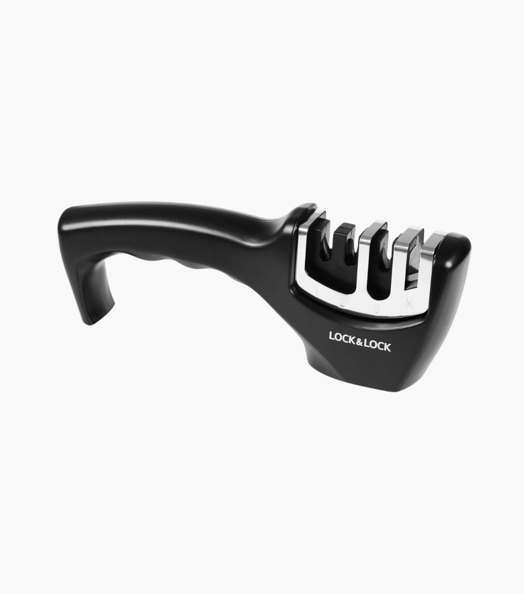 CKK113 Dụng Cụ Mài Dao Kéo 4 Lớp Locknlock 207x46x74mm - Ảnh 1