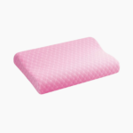 Gối Memory Foam Trẻ Em Hồng 35x24x6 5cm 349g