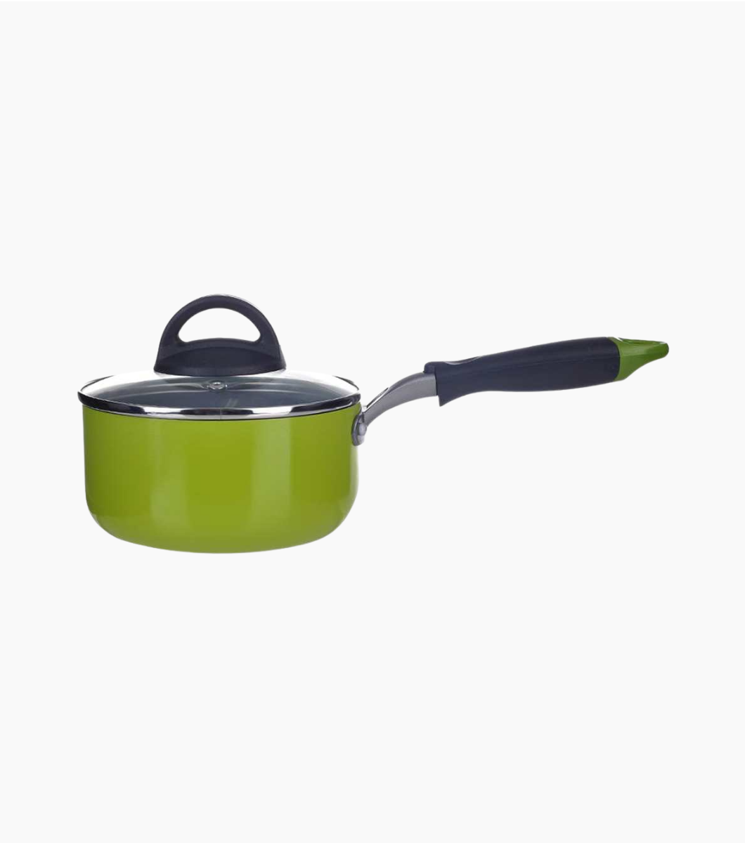 LED2161G Nồi E Cook Deco Locknlock Xanh Lá 16cm - Ảnh 1