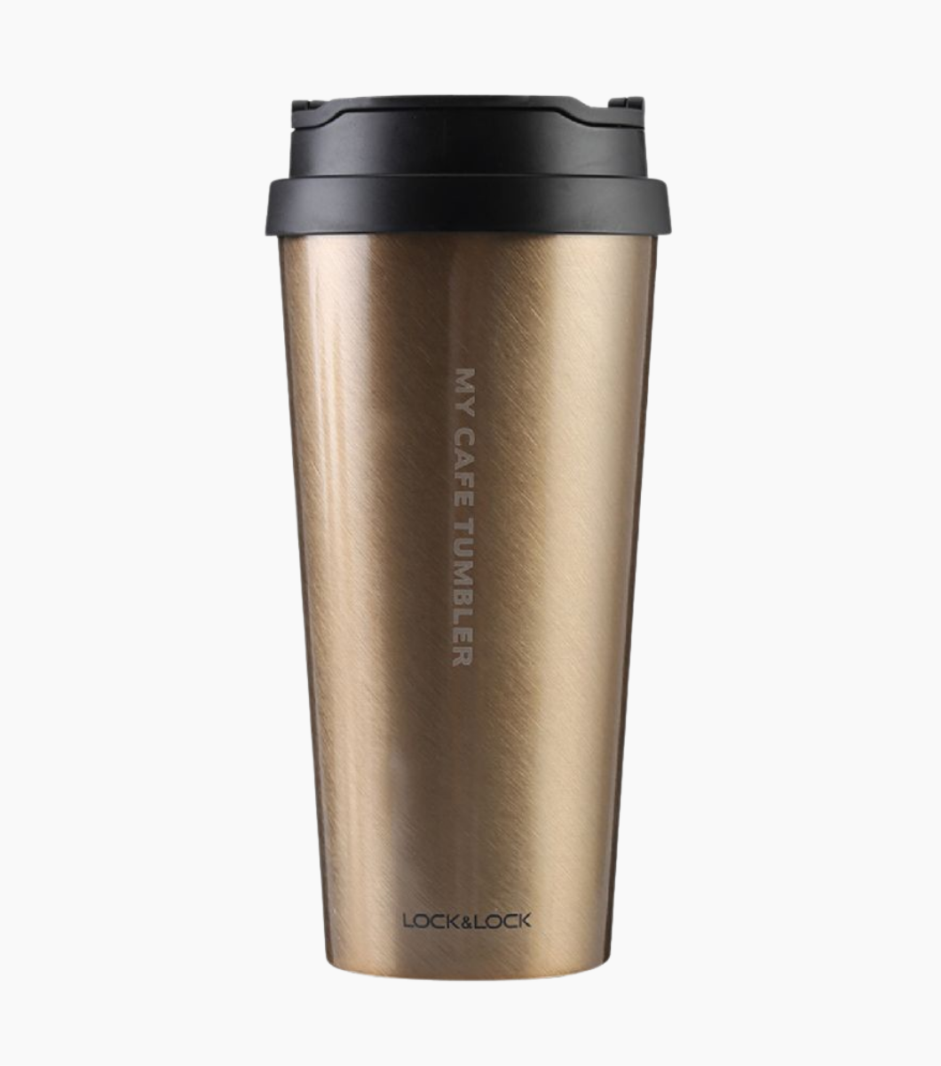 LHC4151GOD Bình Giữ Nhiệt Locknlock Clip Tumbler Gold 540ml - Ảnh 1