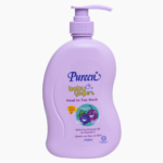 Tắm Gội Toàn Thân Pureen Sữa Chua Nho Đen Mận 750ml