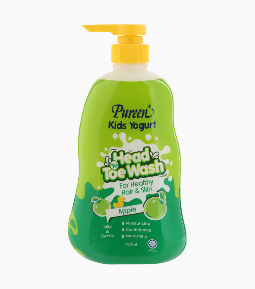 PR27040 Tắm Gội Toàn Thân Pureen Sữa Chua Táo 750ml - Ảnh 1