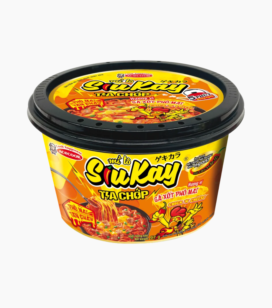 500002217 Mì Tô SiuKay Tia Chớp Gà Xốt Phô Mai - Ảnh 1