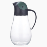 CKO201GRN;Bình đựng dầu bằng thủy tinh với nắp mở tự động Lock & Lock 550ml - Màu xanh lá cây